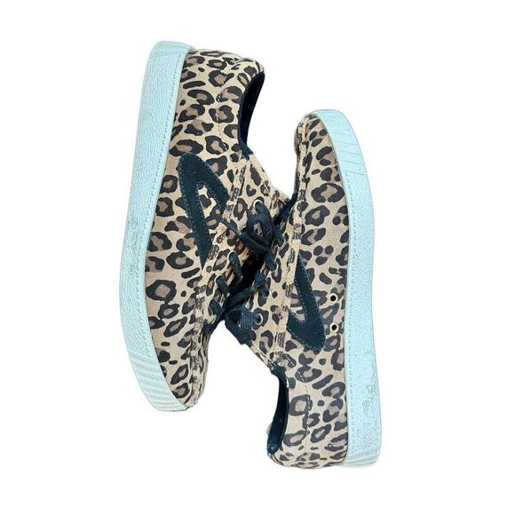 TRETORN Nylite Plus Leather Animal Print Sneakers - Picture 2 of 15